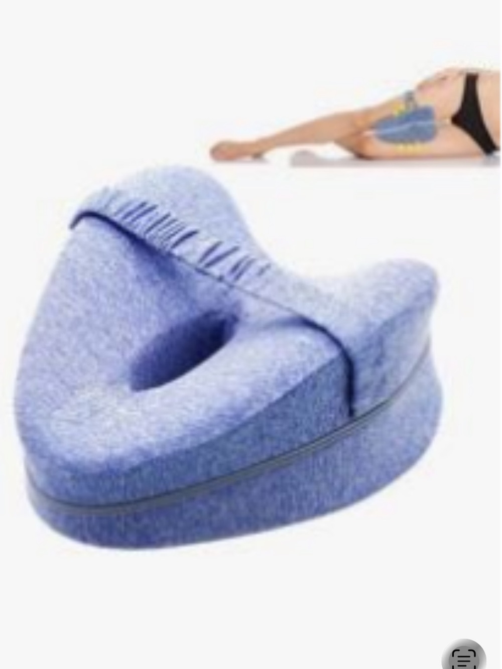 Smooth Spine Memory Foam Knee Pillow